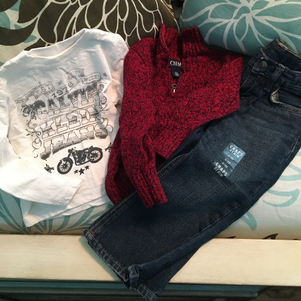 2t Chaps/Calvin Klein outfit